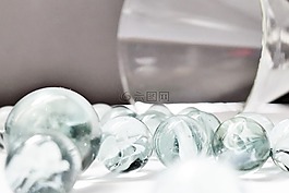 掩饰,玻璃,玻璃球