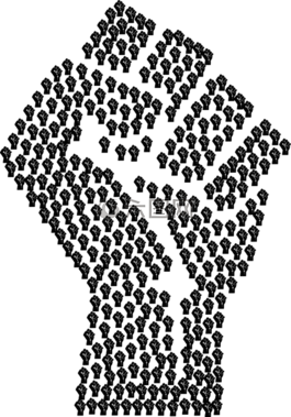 拳头,手,攥紧