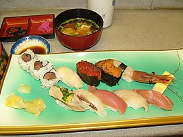 寿司,市场,海胆