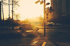 交通,交界处,十字路口