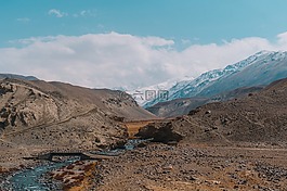 山,当前,河