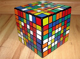 魔方,8 x 8 x 8,拼图