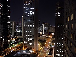 东京新宿夜景图片 东京新宿夜景素材 东京新宿夜景模板免费下载 六图网