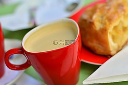 咖啡杯,一杯咖啡,咖啡
