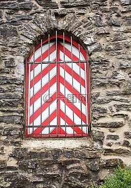 窗口,城堡,墙