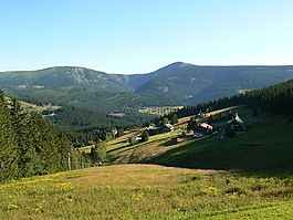 山,sněžka,景观