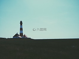 灯塔,德国,威斯特赫威尔