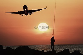 飞机,波音公司,太阳