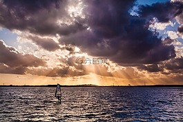 阳光,天空,云