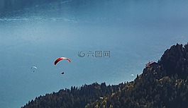 三角洲的水手,滑翔伞,串联滑翔机