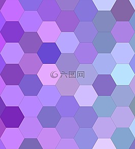 紫色,六角头,背景