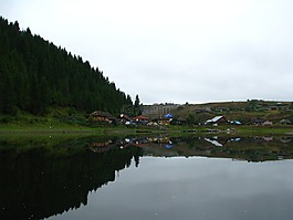 村里的超,该chusovaya河,彼尔姆边疆区