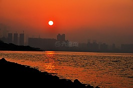 日出,深圳市,湾