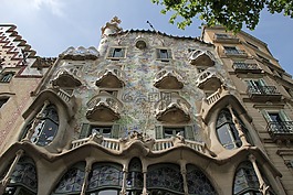 巴塞罗那,casa batlo,巴特罗公寓