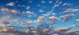天空,明确,云