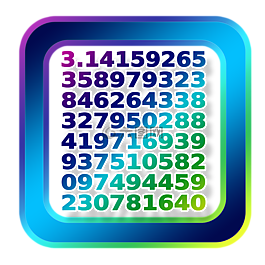 图标,pi,直径