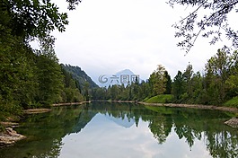 河岸带,湖,池塘
