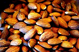 杏仁,坚果,食品