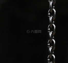 链,金属,链条