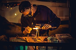 艺术,玻璃器皿,热玻璃