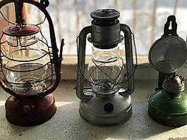 灯,煤油灯,照明