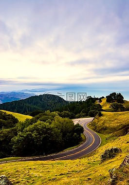 加利福尼亚州,天空,云