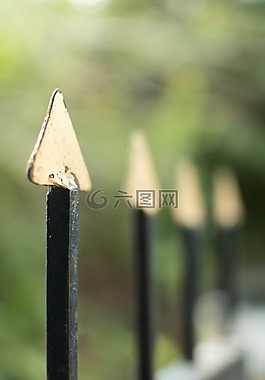 钢,篱笆,保