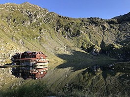 balea lac,湖,冰川