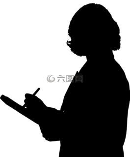 老师,侧影,女子