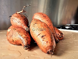 甜patatoes,食品,碳水化合物