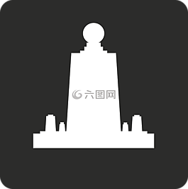 厄瓜多尔,ecuator纪念碑,mitad德尔世界报