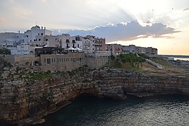 意大利,pogliano。,日落