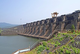 kadra坝,卡利,河
