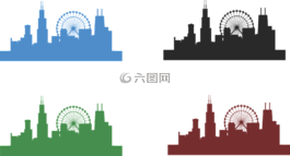 芝加哥天际线,城市,结构