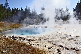 黄石国家公园,怀俄明州,美国