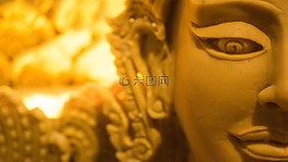 佛教。,蜡烛。 生日,蜡烛