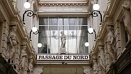 布鲁塞尔,比利时,通过北站