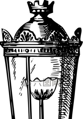 街头灯笼,灯,古董
