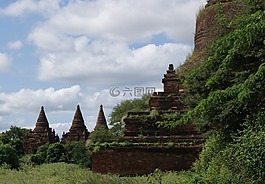 寺,宝塔,舍利塔