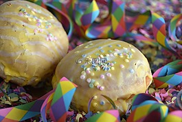 甜甜圈,流光,五彩纸屑