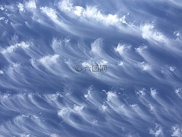 云,天空,席卷