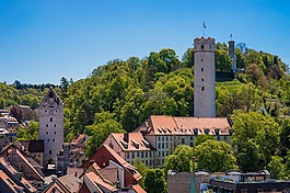 城市,ravensburg,一袋面粉