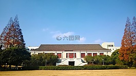 复旦大学,校园,图书馆