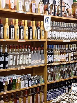 货架,瓶,酒
