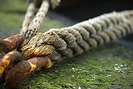 绳子,旧,丹尼尔 ·
