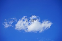 schäfchenwolke,云,天空