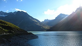 silvretta,水库,山