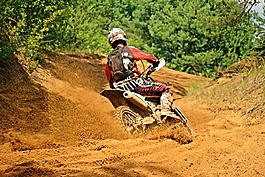 耐力赛,沙,dirtbike
