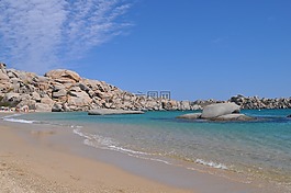海滩,海,科西嘉