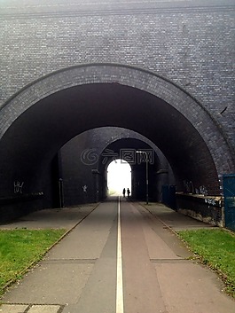 隧道,路径,陌生人